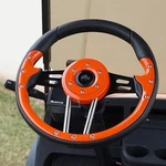 Red Hawk Rhox Aviator 4 Steering Wheel Orange Grip 13 Inch Diameter Premium Car. Fixed Price $148.20.