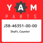 J38-46351-00-00 Yamaha Shaft, Counter J38463510000, New Genuine Oem Part. Fixed Price $86.18.