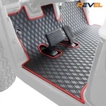 Xtreme Mats Ezgo Golf Cart Red & Black Floor Fits 2008-2022 Rxv 2FIVE. Fixed Price $159.95.