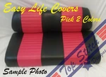 Quilt Ez-go Txt-rxv Golf Cart Custom Front & Rear Combo Seat Covers Staple. Fixed Price $149.56.