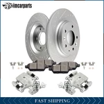 Rear Brake Calipers Rotors Ceramic Pads Ford Fusion Lincoln Mercury Milan. Fixed Price $144.99.