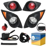 Golf Cart Light Kit For Yamaha G29 Gas & Electric 2007-UP, 12V Street Legal F.... Fixed Price $209.28.