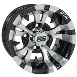 Gtw Machined/black Vampire Golf Cart 14X7 Wheel 4X101.6MM Bolt Pattern Each. Fixed Price $102.99.