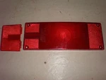 Cushman Truckster Haulster Driver Or Pass Side Tail Light New Replacement Lens. Fixed Price $22.00.