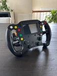 Custom Carbon Fiber Lmp Pro Sim Racing Steering Wheel With Stickers - Pc Only. Fixed Price $1050.00.