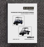 Gas Service Repair Workshop Manual Fits 2012 & Newer Ez-go Golf Cart 5617. Fixed Price $27.00.