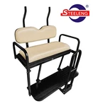 Rear Flip Seat Kit For Club Golf Cart Precedent/tempo W/t Grab Bar (buff). Fixed Price $299.00.