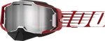 100% Oversized Red Silver Mirror Armega Snow Goggles 50008-00006 Cold Weather. Fixed Price $110.00.