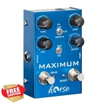 Maximum Guitar Overdrive Pedal Dual Channel Clean Wild Effect Electric. Fixed Price $64.99.