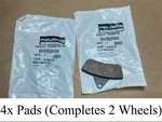 4X Pack Genuine Oem Polaris 2005-12 Gem Golf Cart Front Brake Pads E2 El Es E4. Fixed Price $67.99.
