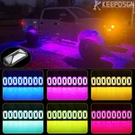 Ford F-150 F-250 F-350 10 Pods Rgb Led Rock Lights Kit Underglow Neon. Fixed Price $69.28.