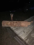 1979 - 1985 Vintage Yamaha G1 Golf Cart Modified Exhaust Muffler. Fixed Price $75.00.