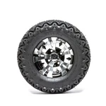 10" Vampire Black/machined Lifted Golf Cart Wheels On 20" A/t Tires-set Of 4. Fixed Price $571.99.