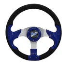 Madjax Razor 13" Blue Steering Wheel Blow Out Sale. Fixed Price $37.00.