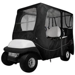 Classic Accessories Fairway Long Roof 4-PERSON Deluxe Golf Cart Enclosure- Black. Fixed Price $110.99.