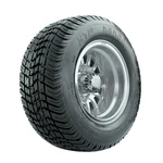 Set Of 4 Gtw 10" Medusa Machined Golf Cart Wheels On 18" Mamba Street Tires. Fixed Price $484.99.