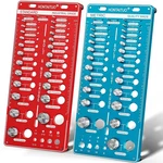68 Nut Bolt Thread Standard Checker, Red & Blue. Fixed Price $135.69.
