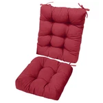 Back And Seat Cushion Set Dining Chair Outdoor Sofa Garden Patio Pad. Fixed Price $31.27.
