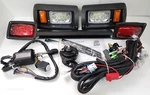 Club Golf Cart Deluxe Led Light Kit With Horn Street Legal, 1993-UP Ds. Fixed Price $169.95.