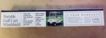 Portable Golf Cart By Classic Accessories- Clear Windshield, New. Fixed Price $24.00.