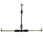 Steering Gear Rack Pinion Shaft Tie Rod Kits For E-bike Kart Golf Carts 110CC. Fixed Price $88.95.