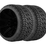 (qty 2) 205X30X12 Efx Fusion St Lrb Black Wall Tires. Fixed Price $168.98.