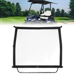 Kemimoto Foldable Golf Cart Windshield Compatible With Club Ds, Black. Fixed Price $40.17.