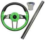 Rhox Aviator Ezgo Txt 2001-UP Golf Cart Steering Wheel Kit Lime Green. Fixed Price $175.00.