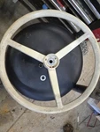Yamaha Gas 2 Stroke Golf Cart Steering Wheel Shaft And Gearbox. Fixed Price $140.00.