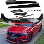 For Vw Golf Passat Front Bumper Lip Splitter Spoiler Glossy Body Side Skirt. Fixed Price $129.99.