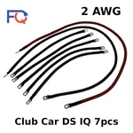 2 Awg Club Ds Iq Golf Cart Battery Cables 7 Pcs Set Gauge U.s.a Made. Fixed Price $64.74.