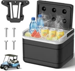 Golf Cart Cooler With Mounting Kit For Club Precedent, Tempo, Onward. Fixed Price $99.99.