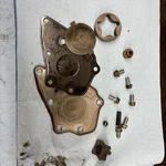 1990 Club Gas Golf Cart Ds FE290 Motor Left Hand Oil Pump Assy. Fixed Price $59.00.