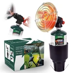 Koman Golf Cart Heater Outdoor Propane With Cup Holder Cordless. Fixed Price $35.50.