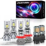 Ford Fusion 2010 2011 2012 Led Headlight Hi/lo+turn Signal Bulbs Kit. Fixed Price $59.99.