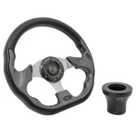 Gtw 12.5" Carbon Fiber Racer Golf Cart Steering Wheel For Ezgo Txt (1994.5 - Up). Fixed Price $81.99.