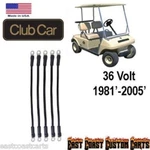 Club Ds 36 Volt Golf Cart # 4 Gauge Battery Cable Kit (5). Fixed Price $39.99.
