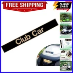 Golf Cart Emblem Stricker, Black Gold Decalsuitable For Club Pr.... Fixed Price $23.74.
