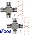 Universal Joints Front Rear U-joint Greaseable Chevy Tahoe Silverado Moog 534G. Fixed Price $39.99.