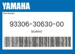 Yamaha Genuine Bearing 93306-30630-00. Fixed Price $66.73.
