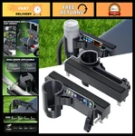 Upgraded Golf Cart Armrest With Cup Holder & Phone - Universal Fit For Ez. Fixed Price $66.99.