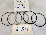 Ezgo 72543G01, Nivel 5653 Std Piston Ring Set. Fixed Price $40.00.