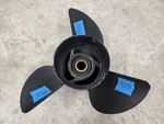 Aluminum 13 1/2" X 23P Yamaha Propeller, 6G5-45949-00-00, 23-M, 4.75", P9531. Fixed Price $94.00.
