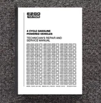 Gas Golf Cart Service Repair Workshop Manual Fits 1991-1996 Ezgo 27206. Fixed Price $24.66.