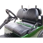 Diamond Stitching Golf Cart Front Seat Cover Black For Club Precedent 2004+. Fixed Price $109.00.