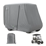 Drive Up 420D Gray Waterproof Golf Cart Cover For 2/4 Passengers Yamaha Club. Fixed Price $57.66.