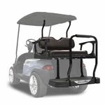 Madjax Genesis 250 Flip Rear Seat Kit Standard Black Cushions Club Ds Cart. Fixed Price $732.95.