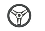 Gussi Model Black & White Steering Wheel For Club Precedent Golf Carts 2004+. Fixed Price $99.99.