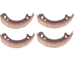 E-z-go Golf Cart Brake Shoe Set 4PC/PKG 1976 1981. Fixed Price $106.19.
