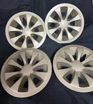 Golf Cart Lightly Used Oem Ezgo Deep Dish Gold Wheel Covers Of 4-NICE Set!. Fixed Price $19.95.